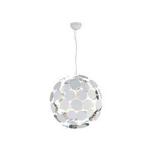 Trio Stopní / Závěsné svítidlo Discalgo (ceiling mounted, bílá/stříbrná, závěsné svítidlo)