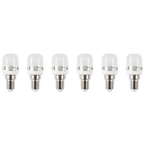 LIVARNO home LED žárovka, 6 kusů (žárovka do lednice matná)