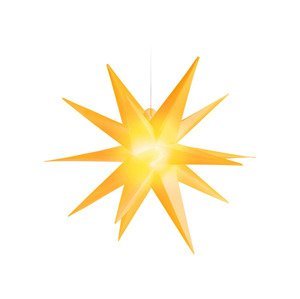 LIVARNO home Svíticí LED hvězda (žlutá hvězda)