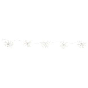 LIVARNO home Světelný LED řetěz (5x květ pampelišky, teplá bílá)