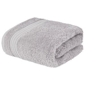 Möve by Livarno Home Luxusní ručník, 50 x 100 cm (světle šedá)