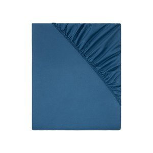 LIVARNO home Napínací prostěradlo Renforcé, 90–100 x  (modrá)