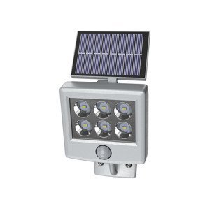 LIVARNO home Solární LED reflektor s detektorem pohyb (integrovaný solární panel)