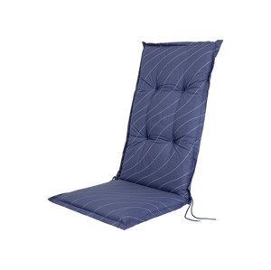 LIVARNO home Potah na židli / křeslo, 120 x 50 x 8 cm (vlny/modrá)