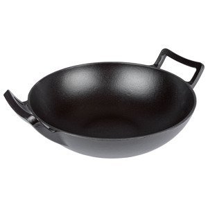 GRILLMEISTER Litinová grilovací pánev wok
