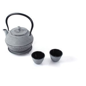 ECHTWERK Litinový čajový servis (1,1 l, šedá)