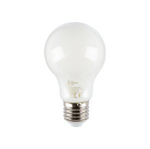 LIVARNO home LED filamentová žárovka, 4,7 W (koule E27, mléčně bílá)