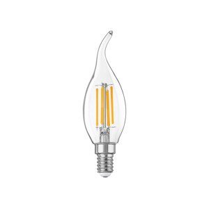 LIVARNO home Filamentová LED žárovka (svíčka plamen E14)