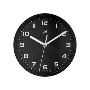 AURIOL Nástěnné hodiny (černá)