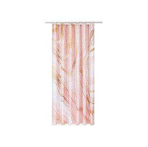 LIVARNO home Sprchový závěs, 180 x 200 cm (světle růžová)