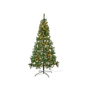 LIVARNO home Umělý vánoční stromek s LED osvětlením,