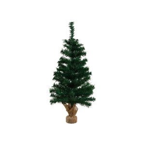 LIVARNO home Umělý vánoční stromek v jutovém sáčku (zelená)