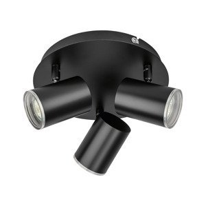 LIVARNO home Koupelnové LED svítidlo (černá, kulaté)
