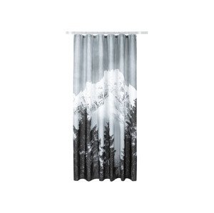 LIVARNO home Sprchový závěs, 180 x 200 cm (hory)