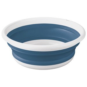 AquaPur Skládací kbelík / Koš (modrá, miska hranatá)