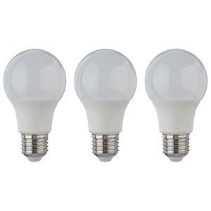 LIVARNO home LED žárovka (E27 / hruška, 3 kusy)