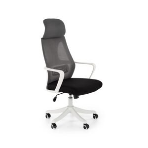 Halmar Kancelářská židle Valdez - bílá/šedá