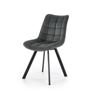Halmar Jídelní židle K332 - tmavě  šedá