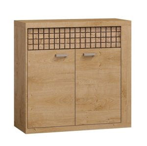 CASARREDO Komoda 2D1S NATURAL N7 dub ribbeck/kostka