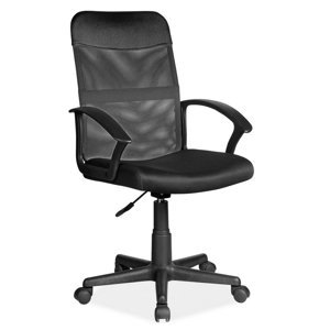 CASARREDO Kancelářská židle Q-702 černá látka