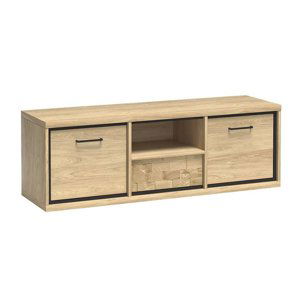 CASARREDO Televizní stolek PILETAS M-12 dub hickory