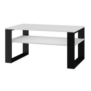 FALCO Konferenční stolek Sava 1 bílá/černá