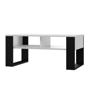 FALCO Konferenční stolek Sava 2 bílá/černá