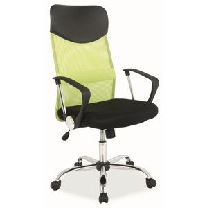 CASARREDO Kancelářská židle Q-025 zelená/černá
