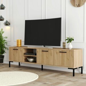 Televizní stolek AURORA dub