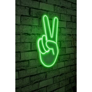 Dekorativní LED osvětlení RUKA zelená