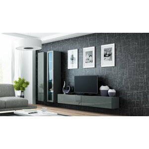 Obývací stěna VIGO 3 Barva: šedá