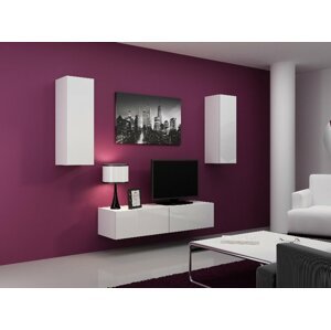 Obývací stěna VIGO 7 Barva: Bílá
