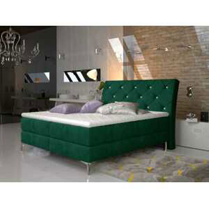 Čalouněná postel ADEL Boxsprings 140 x 200 cm Kronos 19
