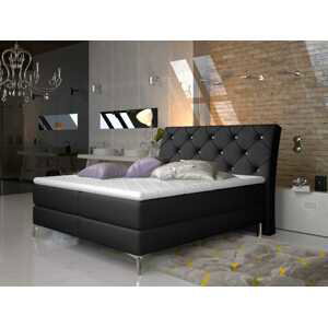 Čalouněná postel ADEL Boxsprings 140 x 200 cm Soft 11