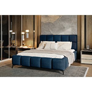 Čalouněná postel MIST 160 x 200 cm Lukso 40