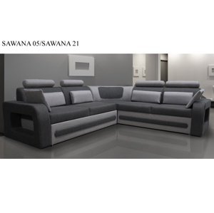 Rohová sedací souprava BERGAMO, levé provedení Provedení: Sawana 05 + Sawana 21