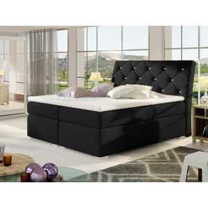 Čalouněná postel BALVIN Boxsprings 180 x 200 cm Soft 11