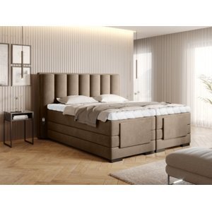 Čalouněná postel VEROS Boxsprings 180 x 200 cm Nube 20