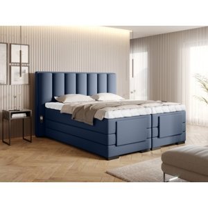 Čalouněná postel VEROS Boxsprings 180 x 200 cm Gojo 40