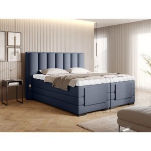 Čalouněná postel VEROS Boxsprings 160 x 200 cm Poco 40