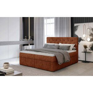 Čalouněná postel LOREE Boxsprings 160 x 200 cm Dora 63