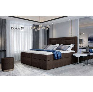 Čalouněná postel VIVRE Boxsprings 160 x 200 cm Dora 28
