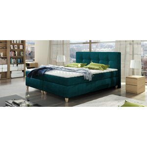 Luxusní postel MALTA Rozměr: 140 x 200 cm, Skupina látek: II. skupina