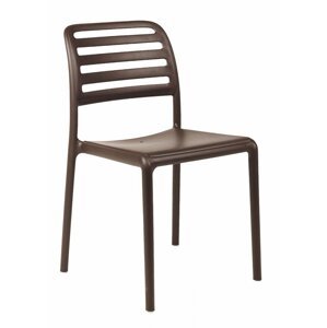 Plastová jídelní židle Stima COSTA – bez područek, nosnost 200 kg Caffe