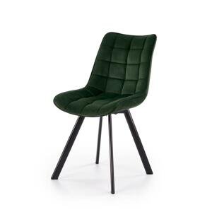 Jídelní židle SAM – látka, více barev Zelená