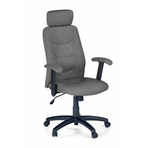 Kancelářská otočná židle STILO – látka, tmavě šedá
