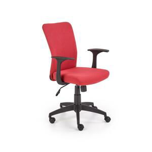 Kancelářská otočná židle NODY – látka, více barev Červená