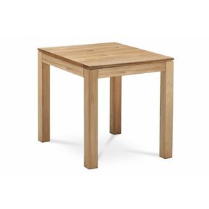 Jídelní stůl MAXIM –⁠ masiv dub, 80x80x75 cm