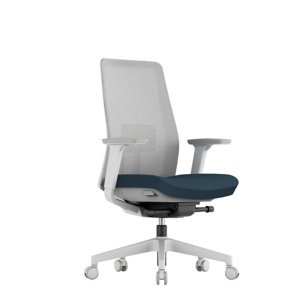Kancelářská ergonomická židle OFFICE PRO K10 W — více barev Modrá