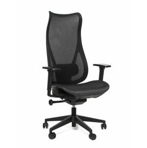 Kancelářská ergonomická židle Sego HARMONY — síť, černá